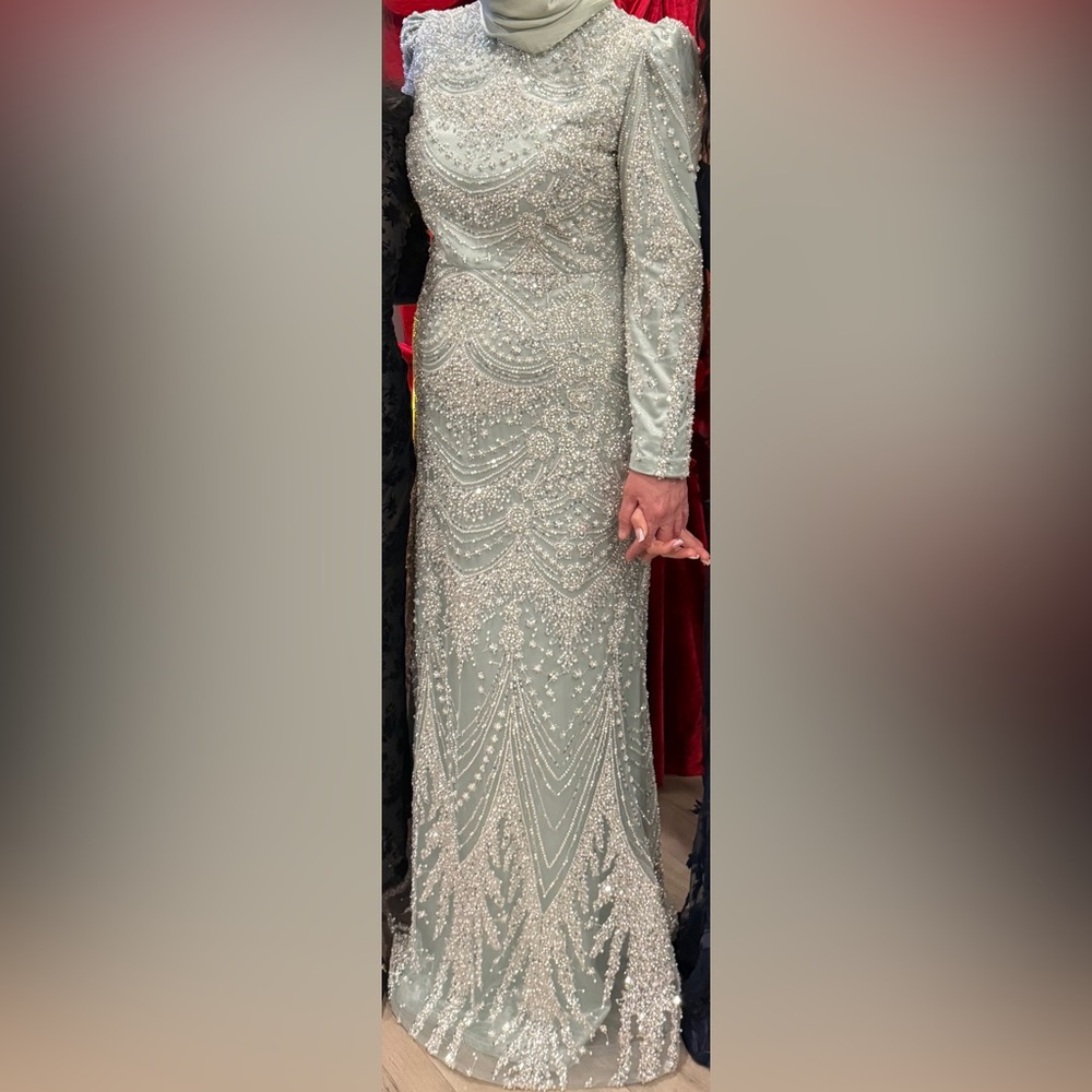 Elegant Beaded Gown